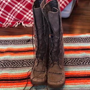 Ugg tall moccasin boots